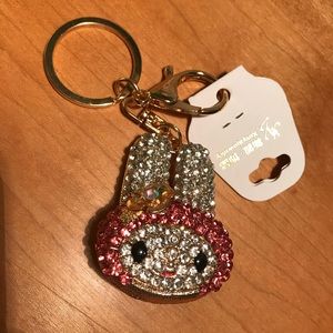 My melody bling keychain